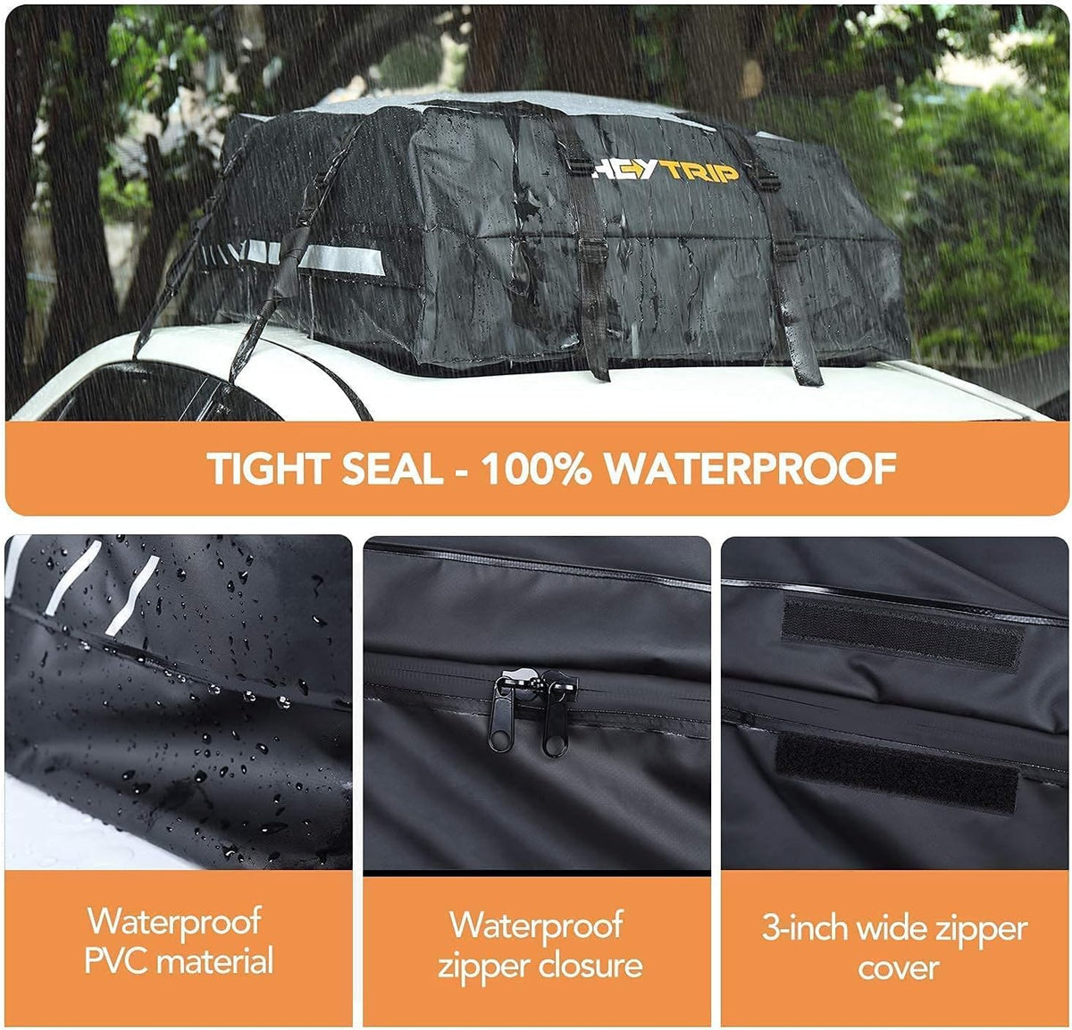 Waterproof Rooftop Cargo Carrier Pack of 2 O189927