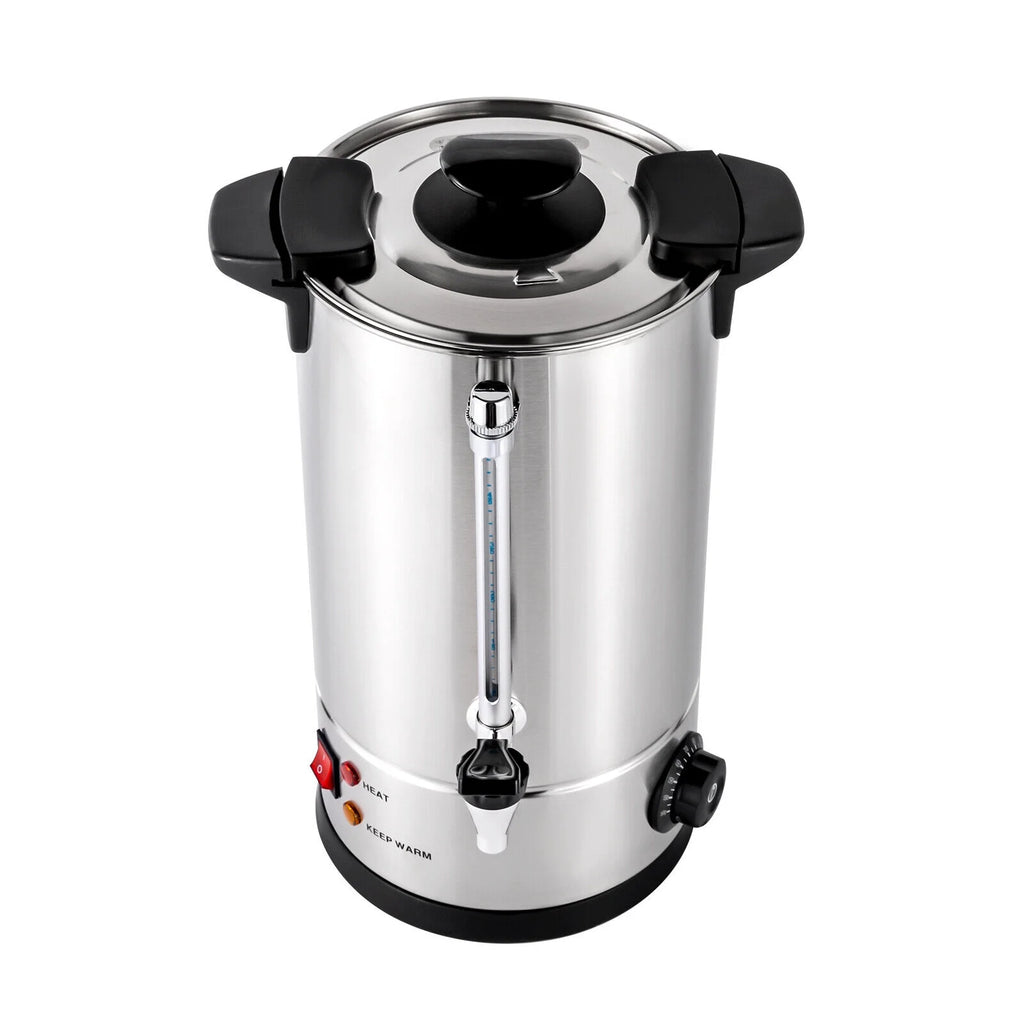 1000W Stainless Steel 10 Litre Hot Water Urn Q436