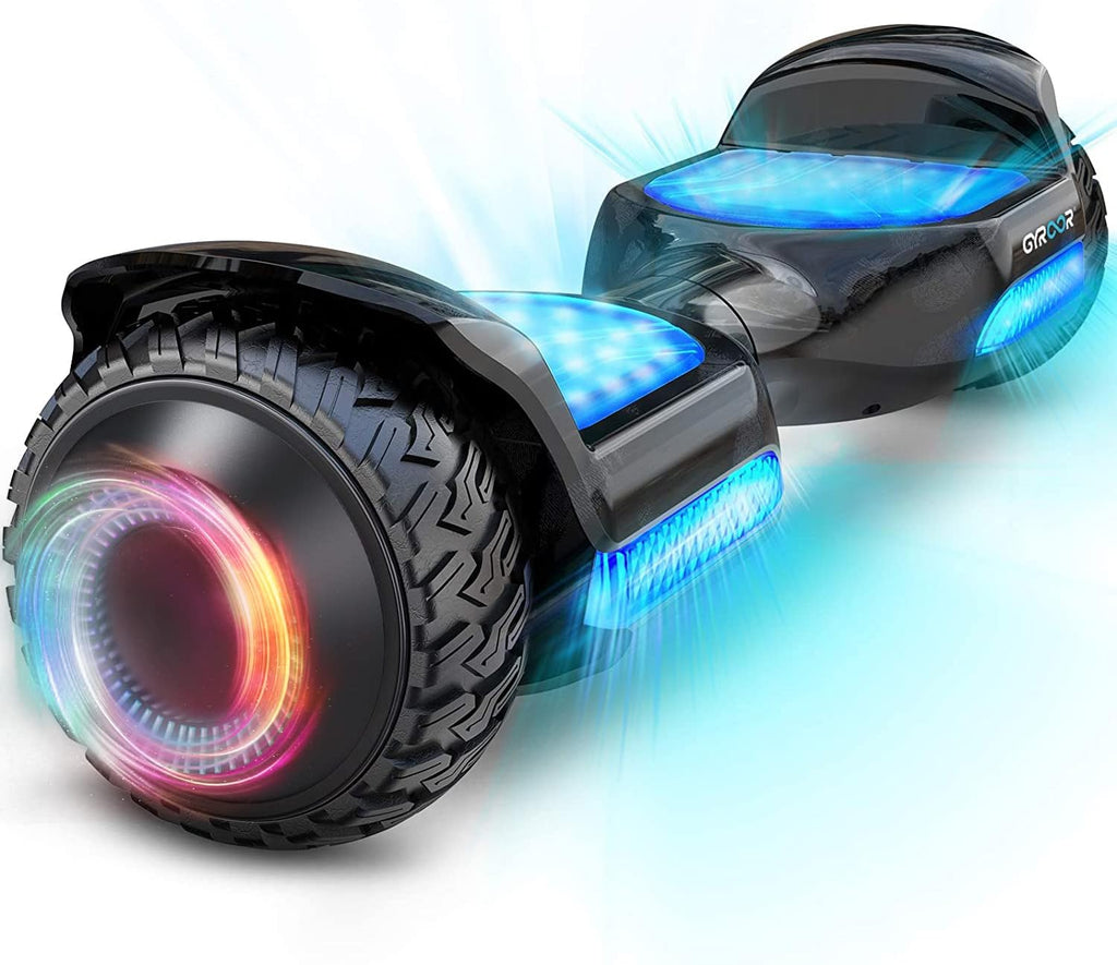 Hoverboard with 500W Motor, 6.5" Self Balancing Hoverboard with Bluetooth Music Speaker C13142