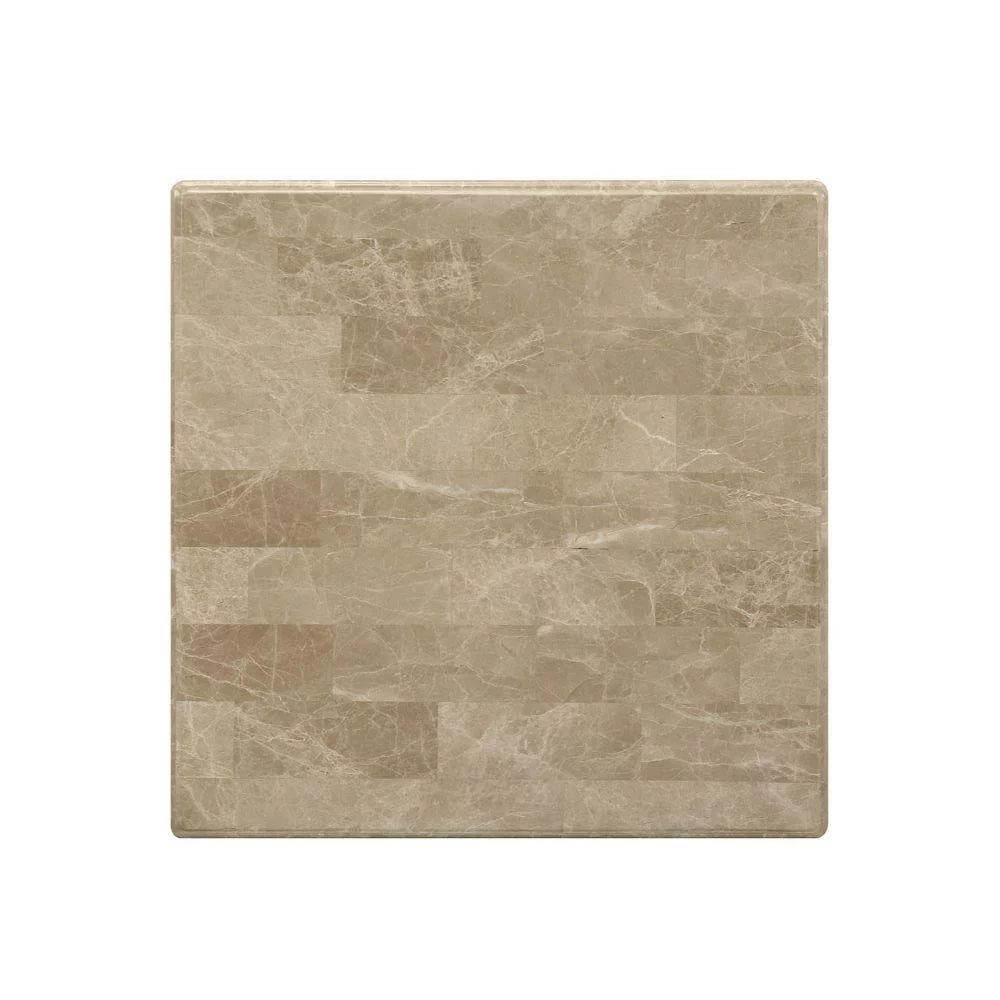 Beige Marble Antique Gold 3pcs Living Room Set B832