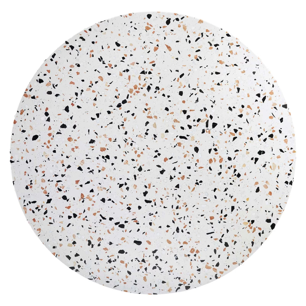 Round Terrazzo Dining Table Z554066