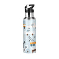 Blue Truck Stainless Steel Water Bottle with Straw Lid 20 OZ C4587