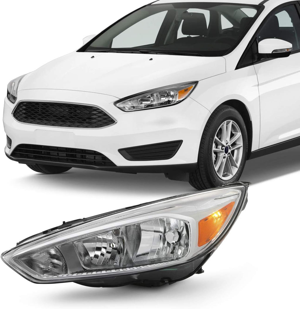 Chrome Bezel Halogen Headlight Driver Left Side E484043