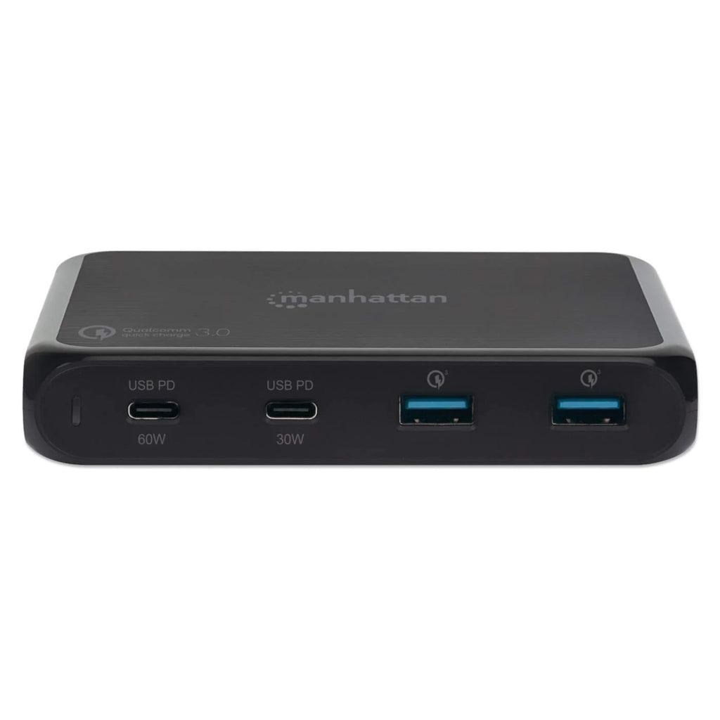 90 W USB-C Charger with Two USB-C PD 3.0 and One Quick Charge USB-A Port Y811336