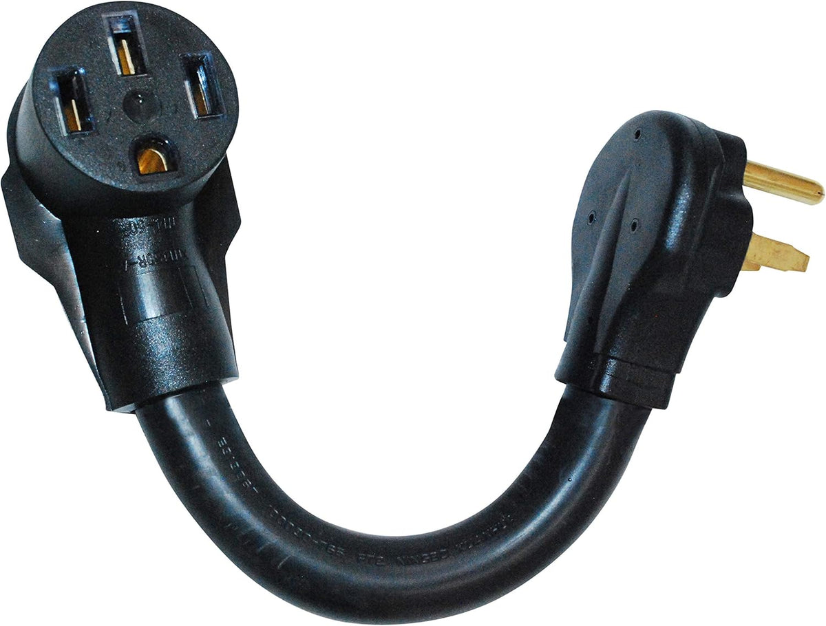 Heavy Duty 6 Gauge Nema 6-50P to 14-50R Adapter 50Amp Welding to 50Amp EV Pack of 2 Z2593