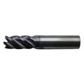 Carbide End Mill, 5FL, 0.090 in, Cut L 1in E33783