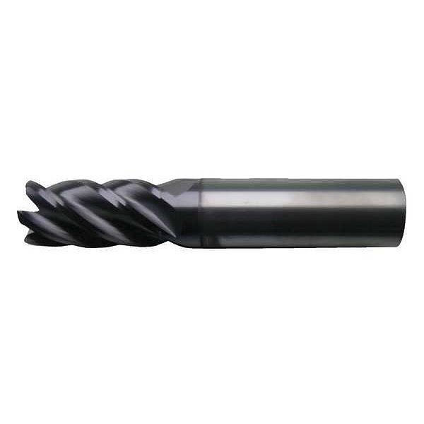 Carbide End Mill, 5FL, 0.090 in, Cut L 1in E33783
