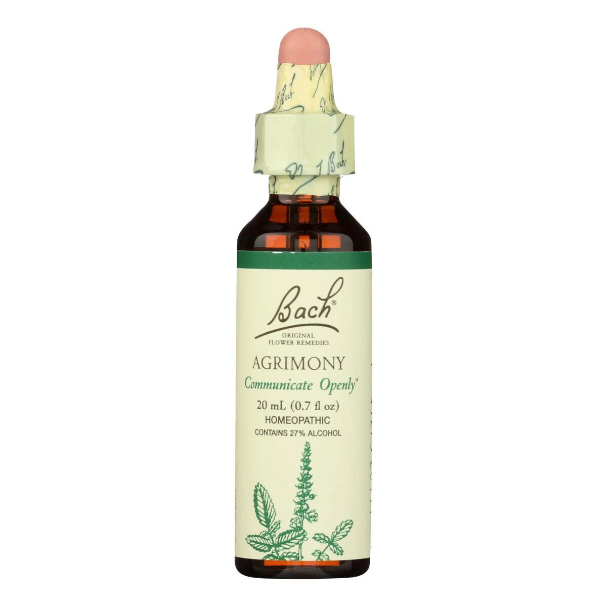 Agrimony Bach Flower Remedies Essence 0.7 fl oz A179