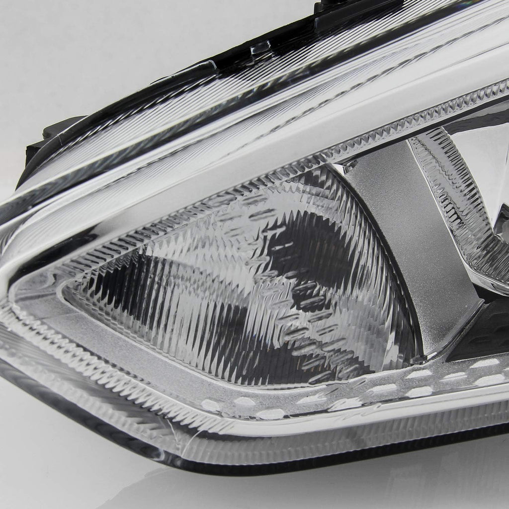 Chrome Bezel Halogen Headlight Driver Left Side E484043