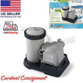 2500 GPH Swimming Pool Filter Cartridge Pump with Timer G5412