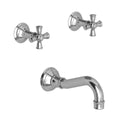Jacobean Wall Mount Tub Faucet Stainless Steel J5262