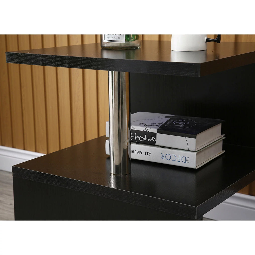 S-shaped LED Coffee Table A64769