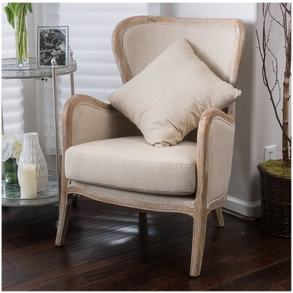 Beige Club Chair P9225