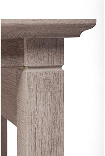 Washed Gray 5 Shelf Bookcase Y57657