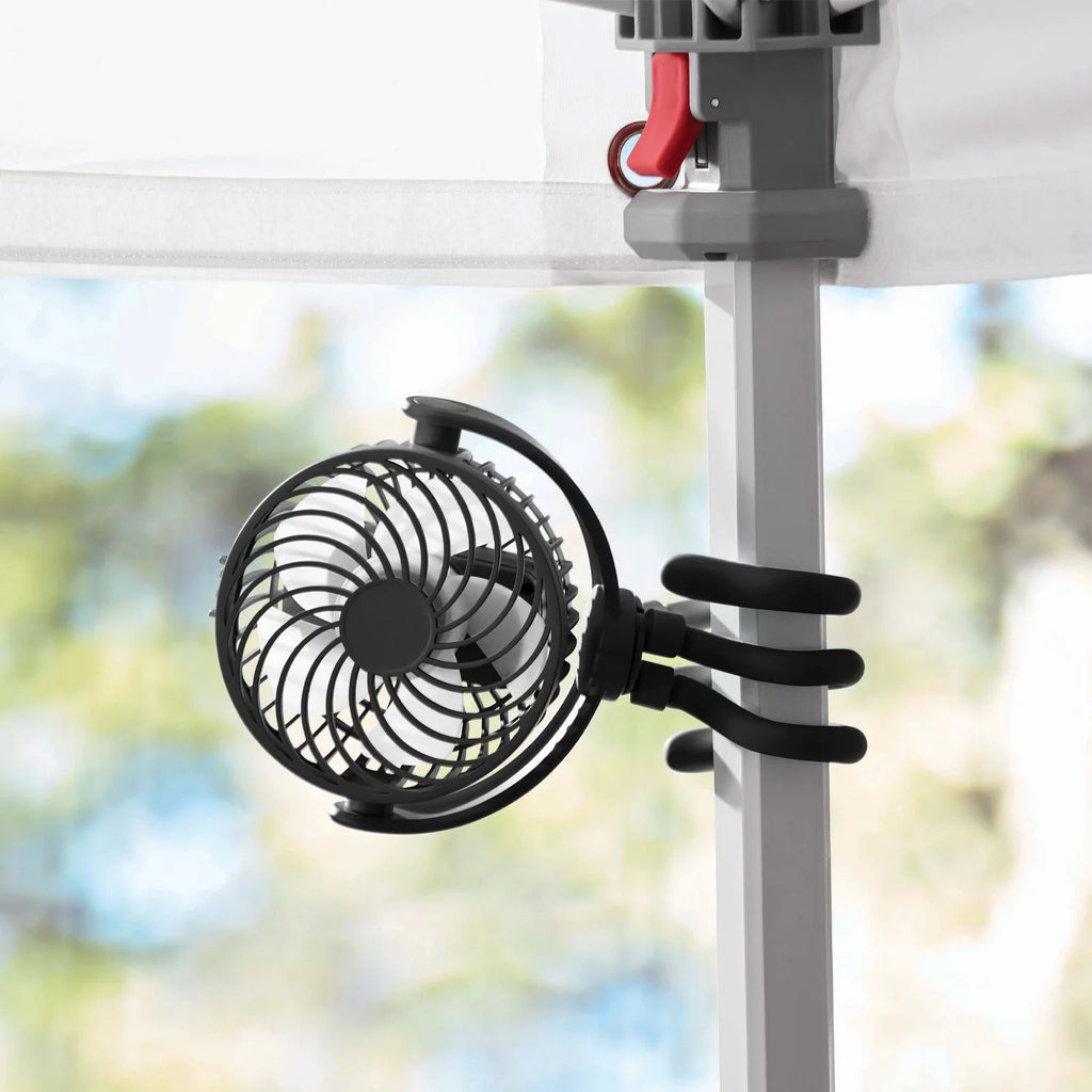 Portable Rechargeable Fan with Flexible Tripod, Black M317