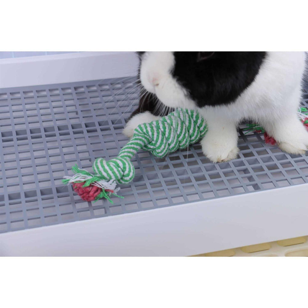 Rabbit Litter Box with Grate Q191