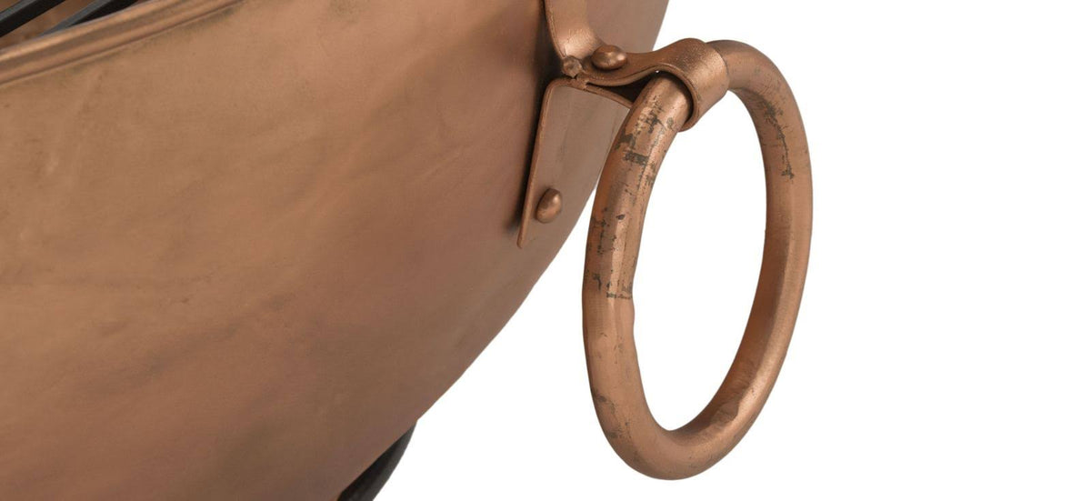 Copper Black Fire Pit P536