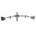 Wall Mount for Two Monitors Vertical Double Arm I2696