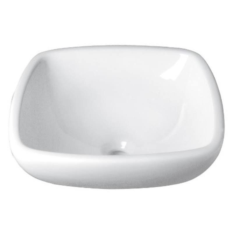 Semi-Recessed Vessel White M7169
