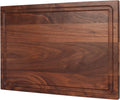 Walnut Wood Cutting Board with Juice Groove, Pack of 2 S8565