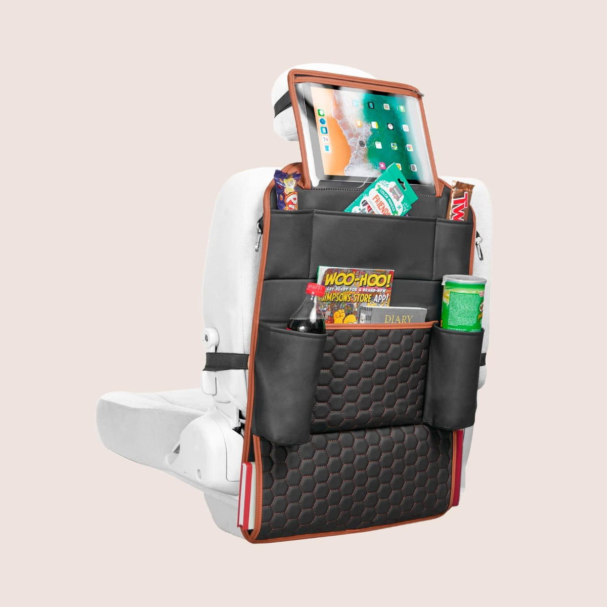 Car Seat Organizer with Storage D13694