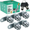 5/8” RV Storage Locks 10-Pack Utility Cam Lock 100% Metal with 20 Keys S660613