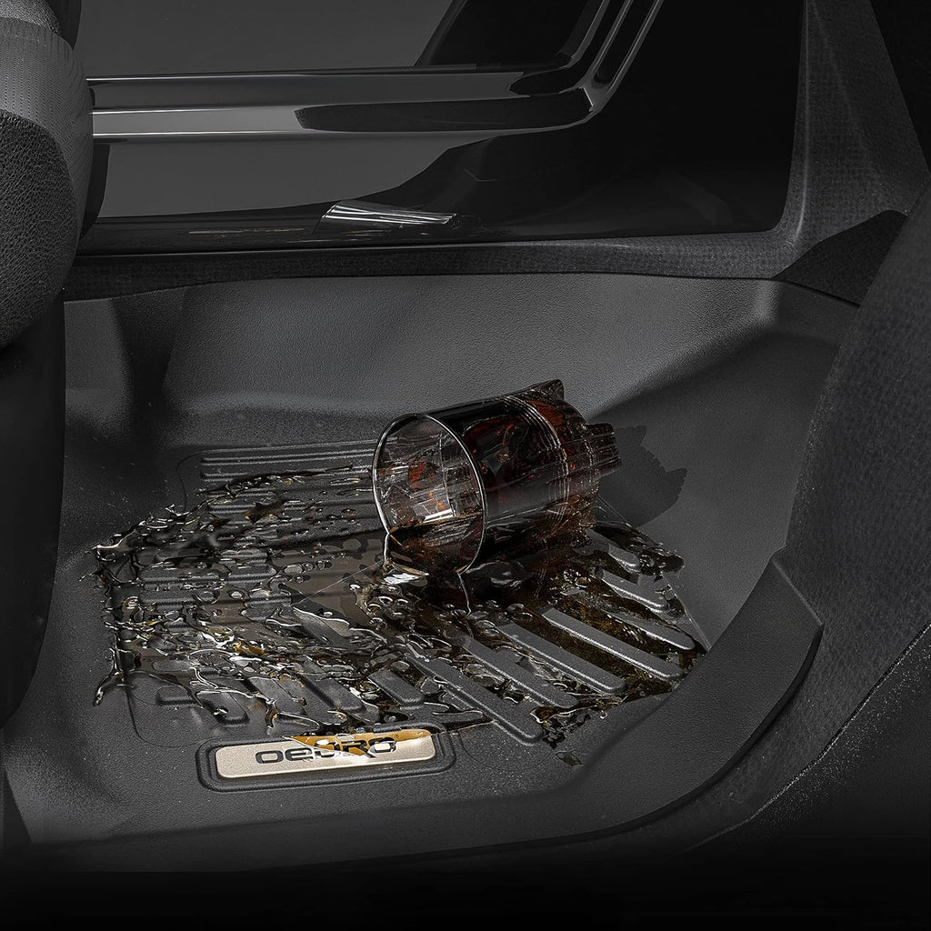 Black TPE All Weather Floor Mats K35426