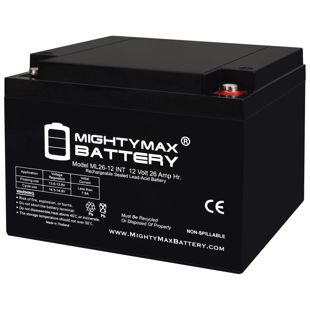 12V 26AH Replacement Battery H448