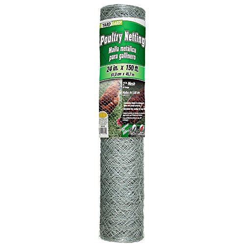 2 Inch Mesh 24 Inch X 150 Foot 20 Gauge Galvanized Steel Wire Fence C8284