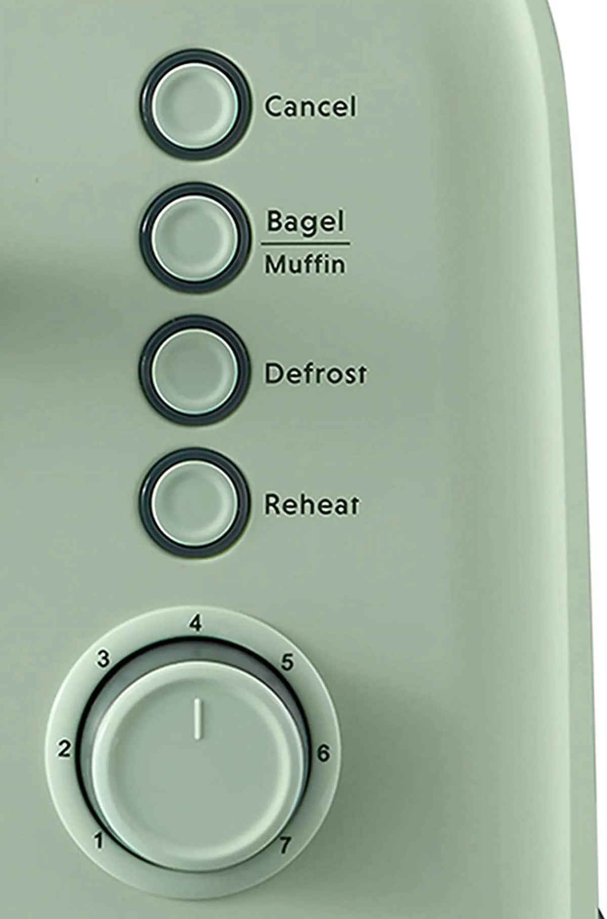 Retro Stainless Steel Toaster with Extra Wide Slots S556986