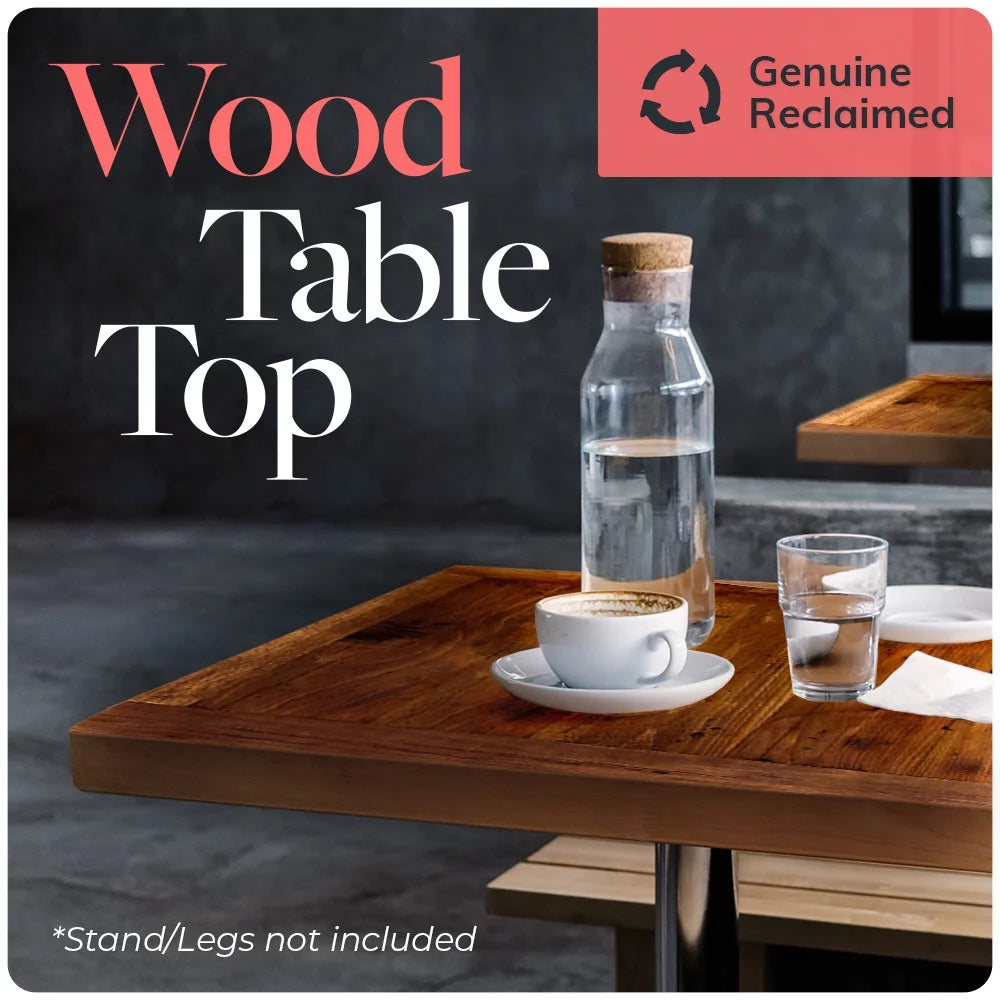 Reclaimed Wood Table Top 36" x 36" G8591