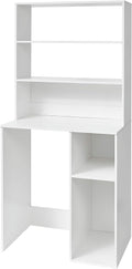 White Mini Fridge Dorm Station with Top B445