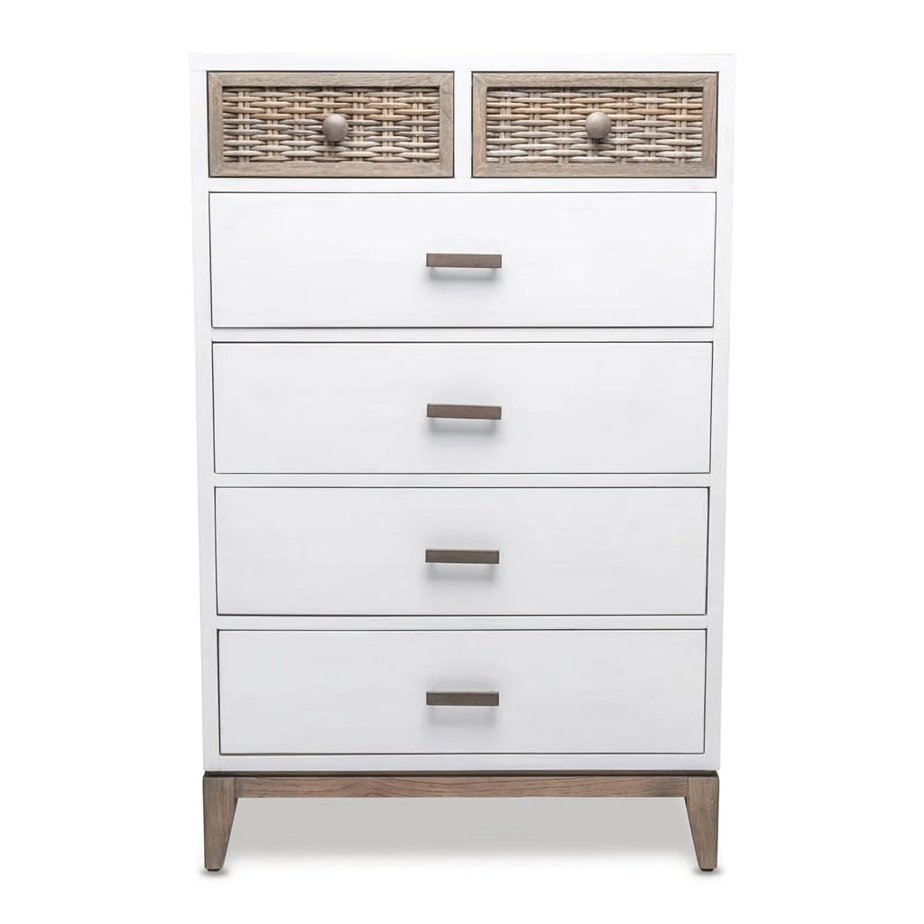 6 Drawer White Chest M44297